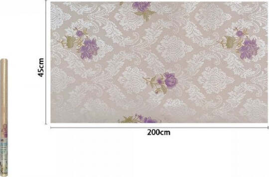 Rotolo-Pellicola-Adesiva-Pvc-Damascato-Con-Fiori-Viola-45cmx2mt-Mobili-71219-Casa