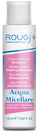 Rougj Acqua Micellare 150 ml Struccante Viso -Occhi Senza Risciacquo Pulizia Viso Perfetta Elimina tutto il Make-up