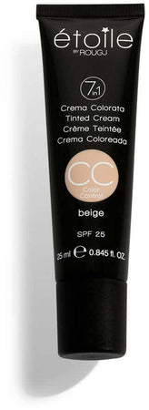 Rougj Cc Cream Crema Colorata 7 in 1 Crema Colorata Trucco Viso Media Coprenza Spf 25 Etoile Rougj