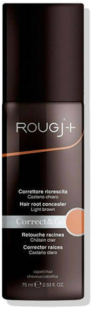 Rougj Correct&go Correttore Ricrescita Per Capelli 75ml Spray Colorato Capelli Bianchi
