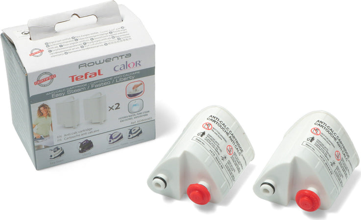 ROWENTA TEFAL COPPIA FILTRI ANTI CALCARE FERRO STIRO Fasteo Liberty Easy Steam ORIGINALI XD9060E0 Casa e cucina/Ferri da stiro e accessori/Accessori per ferro e asse da stiro/Accessori per generatori di vapore Rossi Ricambi - Venetico Marina, Commerciovirtuoso.it