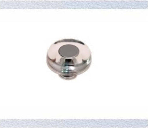 RSP---POMOLO-CROMO-IN-FINTO-VETRO-D.33MMPER-CASSETTI,-COMODINI,-ARMADI