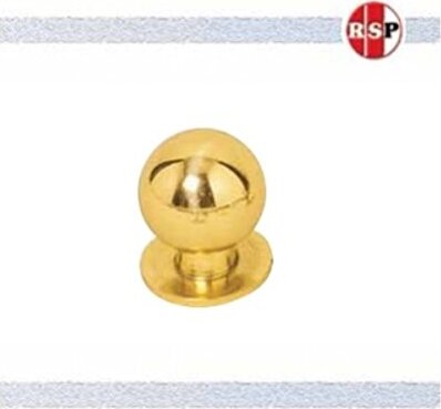 RSP---POMOLO-SFERA-OTTONE-LUCIDO-D.20MM-PER-CASSETTI,-COMODINI,-ARMADI