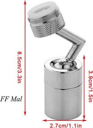 Rompigetto Aeratore Girevole Per Rubinetto Miscelatore Con Snodo Bagno Cucina Casa, arredamento e bricolage > Accessori Bagno > Rubinetti Bagno Trade Shop italia - Napoli, Commerciovirtuoso.it