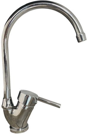 Rubinetto miscelatore con canna ombrello per cucina