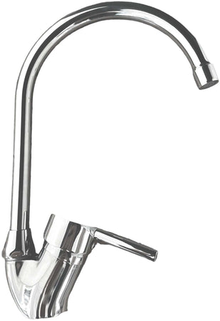 Rubinetto miscelatore con canna ombrello per cucina