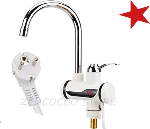 RUBINETTO MISCELATORE ELETTRICO CALDAIA ACQUA CALDA SPINA CUCINA/BAGNO DISPLAY Fai da te/Attrezzature per cucine e bagni/Impianti per la cucina/Rubinetti da cucina/Rubinetti per lavelli da cucina Zencoccostore - Formia, Commerciovirtuoso.it
