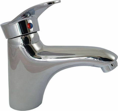 RUBINETTO-MISCELATORE-LAVELLO-CUCINA-CASA-BAGNO-LAVABO-BIDET-OTTONE-CROMATO