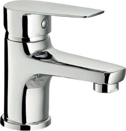 Rubinetto-Miscelatore-Monocomando-Cromato-Per-Lavabo-Lavandino-Moderno-Cube87117
