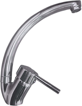Rubinetto miscelatore per cucina con canna alta, completo