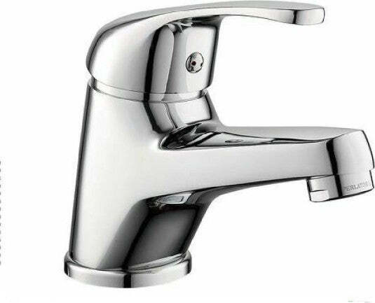 Rubinetto-Miscelatore-Per-Lavabo-Da-Bagno-Materiale-Ottone-Cromato-Taranto