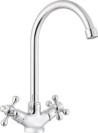 RUBINETTO MISCELATORE PER LAVELLO CUCINA A CANNA ALTA CROCE BICOMANDO A VITE Fai da te/Attrezzature per cucine e bagni/Impianti per la cucina/Rubinetti da cucina/Rubinetti per lavelli da cucina Trade Shop italia - Napoli, Commerciovirtuoso.it