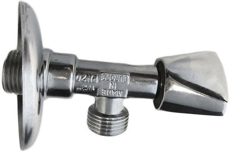 Rubinetto per sottolavabo 1/2 x 1/2, tutto ottone pesante