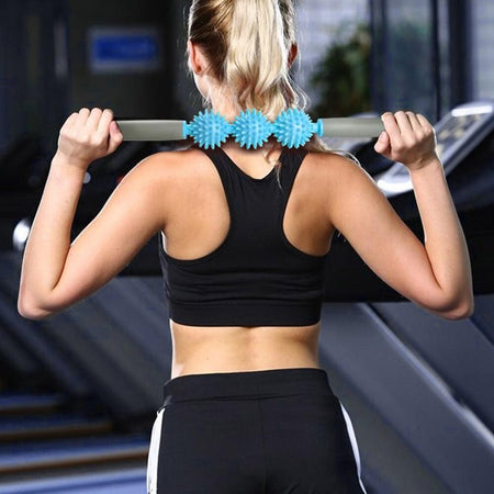 Rullo Bastone Da Massaggio Muscolare 41 Cm Per Gambe, Schiena, Braccia, Cosce Salute e cura della persona/Benessere/Massaggi e relax/Strumenti per i massaggi manuali/Bastoncini per massaggi Trade Shop italia - Napoli, Commerciovirtuoso.it
