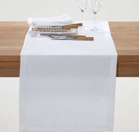 Runner in cotone tinta unita per tavolo di Natale 40 x 140 cm Casa e cucina/Decorazioni per interni/Addobbi e decorazioni per ricorrenze/Decorazioni natalizie/Oggettistica MagiediNatale.it - Altamura, Commerciovirtuoso.it