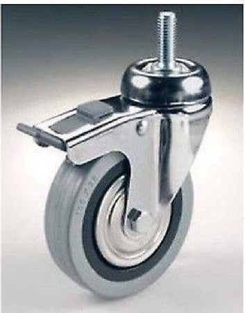 RUOTA GRIGIA CON PERNO E FRENO TBBF CEBORA DIAMETRO 60 80 100 125 Fai da te/Prodotti per la costruzione/Prodotti per il trasporto materiali/Rotelle industriali/Rotelle piatte Trade Shop italia - Napoli, Commerciovirtuoso.it