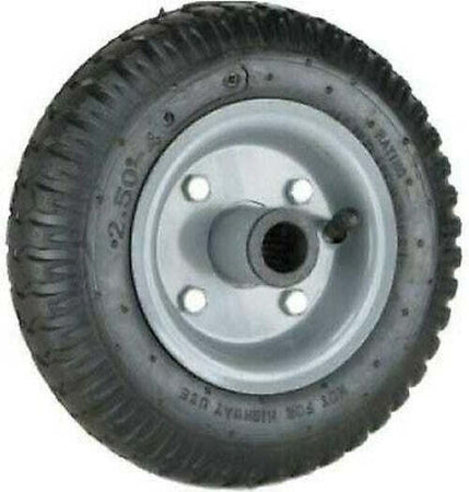 Ruota pneumatica per carrelli attacco lungo mm 260 x 85 - portata kg 150 ideal star