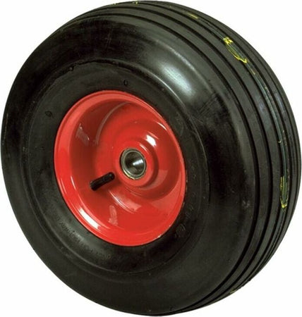 Ruota pneumatica rigata misure 15x6/6" con cuscinetti