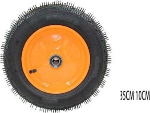 Ruota-Ruotino-Ad-Aria-Per-Carriole-Carrelli-3.00-8-Diametro-35cm-Spessore-10