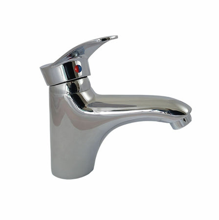 RUBINETTO MISCELATORE LAVELLO CUCINA CASA BAGNO LAVABO BIDET OTTONE CROMATO