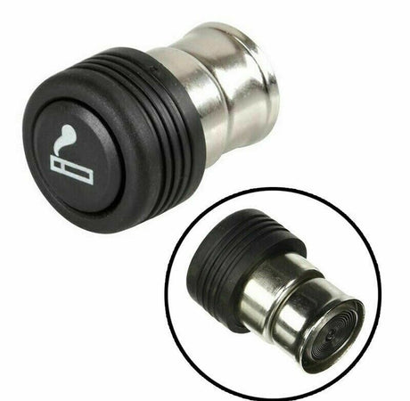 2 ACCENDISIGARI UNIVERSALE PER AUTO CAMPER ACCENDINO 12V Ø 22MM