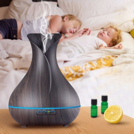300ML Umidificatore ad ultrasuoni Diffusore Di Aromi 7 colori Aromaterapia +OLIO
