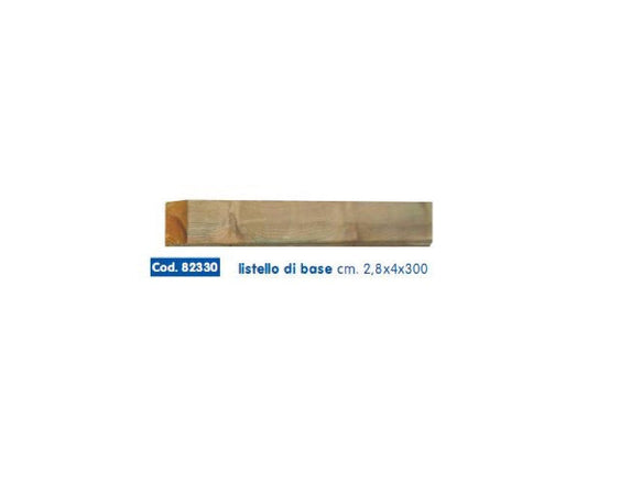 LISTELLO PER PAVIMENTO PINO IMPREGNATO 28X40X3000 MM PEZZI 2