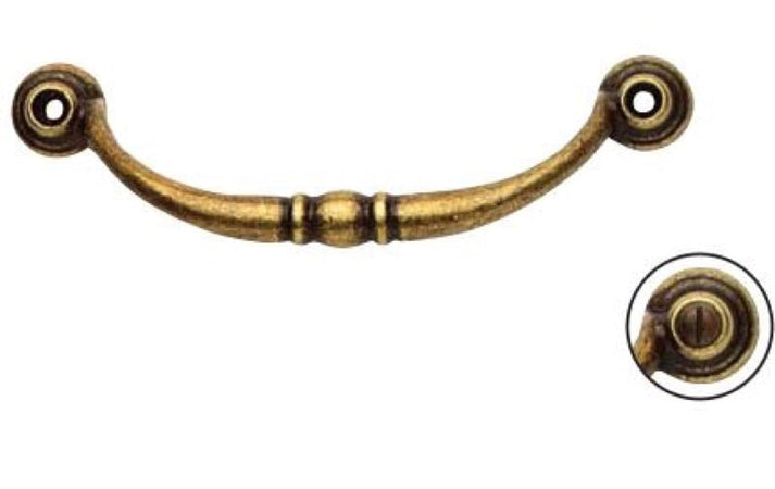 MANIGLIA PER VASSOI IN ZAMA ANTICATA MM. 112