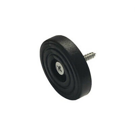 Gommini sotto sedia piatti con vite ø 23 mm antigraffio per pavimento