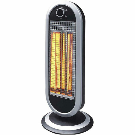 STUFA AL CARBONIO A TORRE 900W ALTA QUALITA' IDEAL STAR OSCILLANTE Ideal star