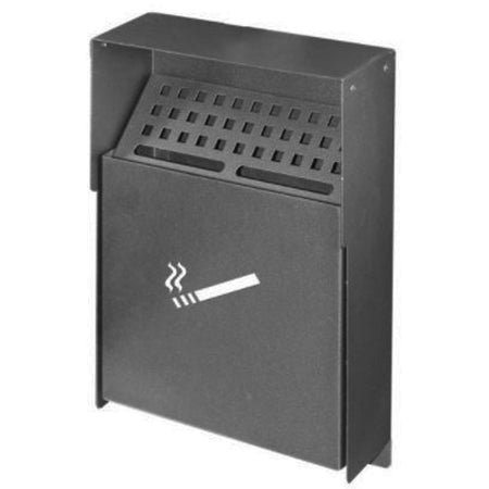 Spegni sigaretta da parete portacenere per esterno in ferro battuto h 33 cm