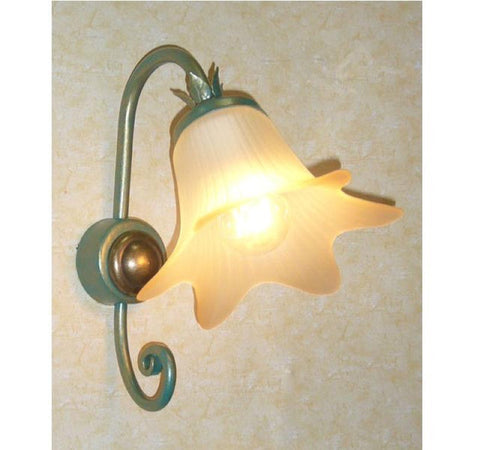 LAMPADA APPLIQUE DA MURO NUVOLA LAMPADE LAMPIONI LANTERNE APPLIQUE VERDE ORO