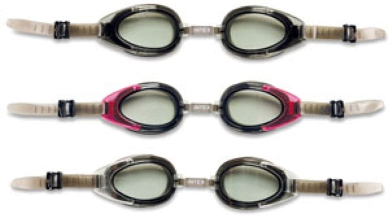 OCCHIALINI NUOTO MARE PISCINA ADULTI WATER INTEX
