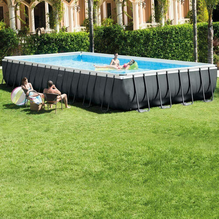 PISCINA INTEX ULTRAFRAME RETTANGOLARE CM. 975X488X132H CON POMPA A SABBIA XTR