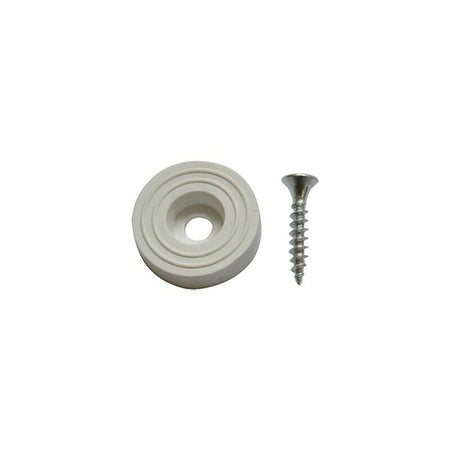 Gommini sotto sedia piatti con vite ø 23 mm antigraffio per pavimento