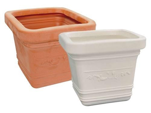 VASI VASO PER PIANTE VASI NPA PRESTIGE IMPRUNETA QUADRI CM. 40X40X34H