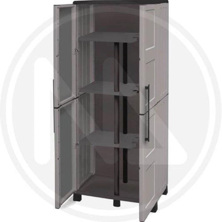 ARMADIO PORTASCOPE IN RESINA MAURER LINEA ECO CM.68x37x169H ARREDO GIARDINO