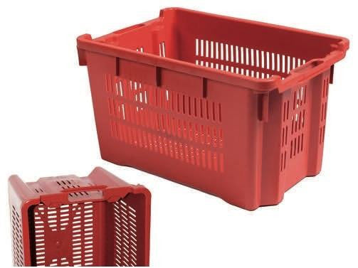 CASSETTE CASSETTA AGRICOLE IMPILABILI APERTE PER OLIVE CM.56x35xH31 PZ. 5