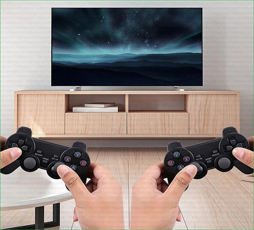 Console Giochi Retro Game Stick Lite TV HDMI con due controller Wireless e Micro SD 128 GB