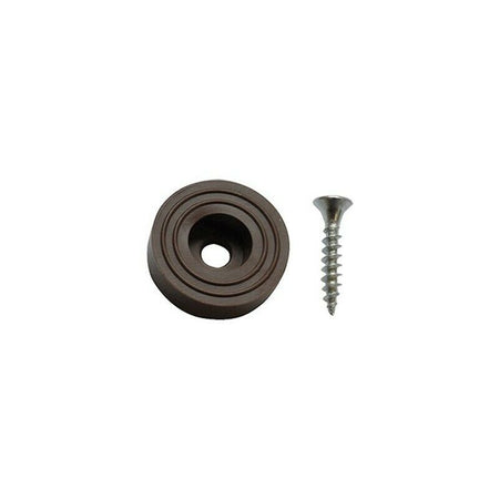 Gommini sotto sedia piatti con vite ø 23 mm antigraffio per pavimento