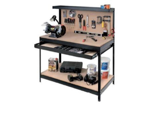 BANCO DA LAVORO CON PANNELLO CM. 121X61X93/150H