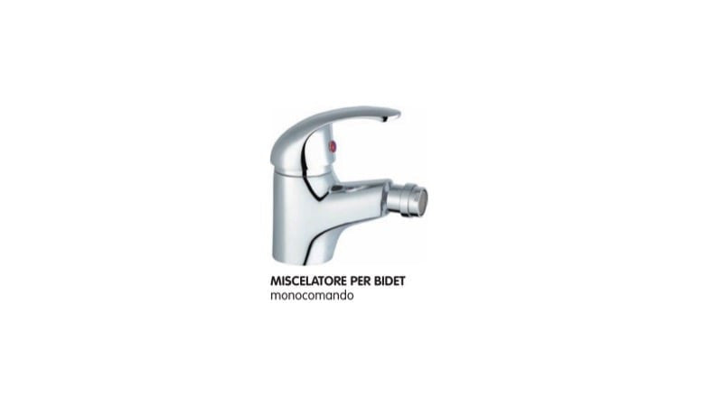 MISCELATORE PER BIDET SERIE EURO