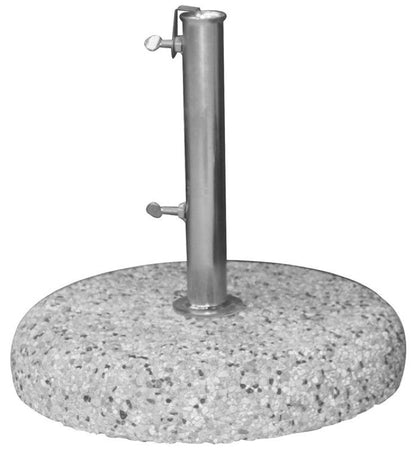 BASE CEMENTO GHIAIA PER OMBRELLONI DA GIARDINO 25 KG 45 CM ARREDO GIARDINO