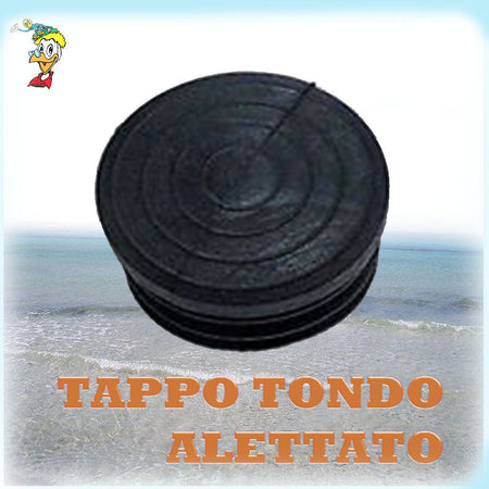 PUNTALE TAPPO DI PROTEZIONE ALETTATO TONDO MM. 50 PZ. 100