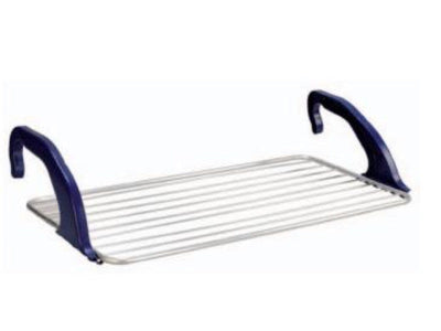 STENDIBIANCHERIA DA BALCONE IN ALLUMINO CM. 110X56H