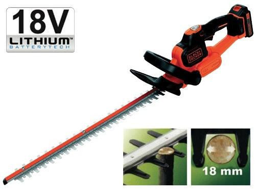TAGLIASIEPI TAGLIAERBA B+D GTC 18502 PC 18V LAMA 51CM UTENSILI ELETT DA GIARDINO