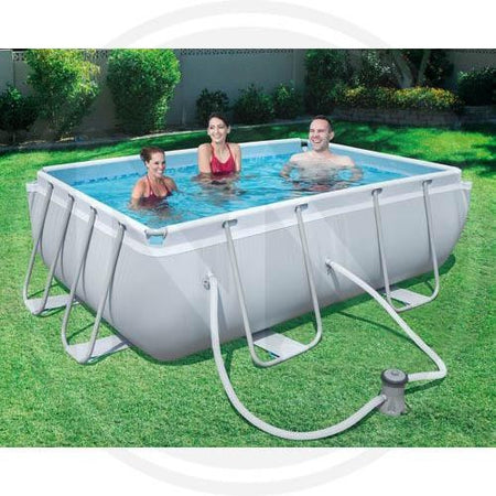 PISCINA FUORITERRA RETTANGOLARE RIGIDA ISEO 282X196X84H CM PISCINE FUORI TERRA