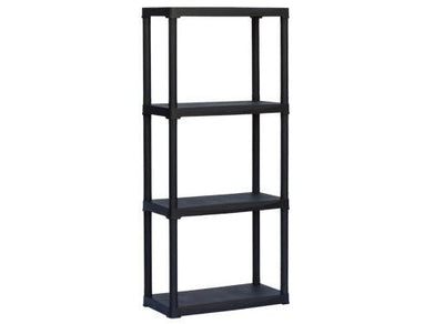 SCAFFALI SCAFFALE IN POLIPROPILENE IN KIT 4 RIPIANI TOWERS CM.L60xP30xH133 copy-