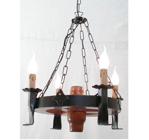 LAMPADARIO 1 LUCE WOOD A MURO LAMPADE LAMPIONE APPLIQUE PLAFONIERA DIAMETRO CM45