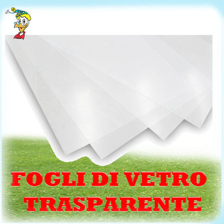 VETRO SINTETICO TRASPARENTE SPESSORE MM. 4 CM. 50X100